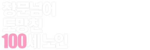 창문 넘어 도망친 100세 노인